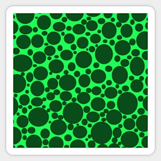 green bubbles Sticker